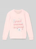 Bluzy dla dziewczynek - Bluza z detalem z logo - miniaturka - grafika 1