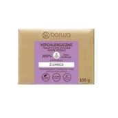 Mydła - Barwa Hipoalergiczna Tradycyjne Polskie Mydło szare w kostce z ekstraktem z lukrecji 100g - miniaturka - grafika 1