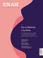 Czasopisma - Znak 792 052021 Za wyborem i życiem - miniaturka - grafika 1
