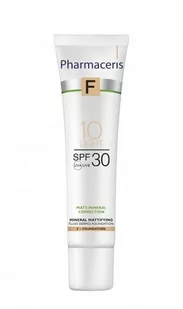 Dr Irena Eris Pharmaceris F Mineralny Dermo-Fluid matujący Light 10 SPF30 30ml - Podkłady do twarzy - miniaturka - grafika 1