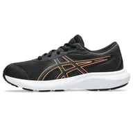 Buty dla chłopców - ASICS Sneakersy chłopięce Contend 9 Gs, Czarny Saksoński Zielony, 33 EU - miniaturka - grafika 1
