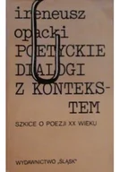 Poezja - Poetyckie dialogi z kontekstem - miniaturka - grafika 1