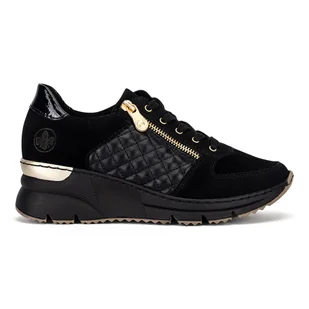 Sneakers Rieker N6314-00 - Sneakersy damskie - miniaturka - grafika 1
