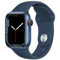 Smartwatch - Apple Watch 7 LTE 45mm Blue Aluminum/Abyss Blue Sport - miniaturka - grafika 1