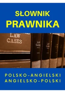 Słownik prawnika polsko-angielski angielsko-polski Jacek Gordon - Słowniki języków obcych - miniaturka - grafika 2
