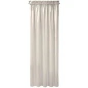 Zasłony - Pierre cardin Zasłona Sibel 140x270 na taśmie Beżowa ex-pier-zas-sibel-140x270-t-beż - miniaturka - grafika 1
