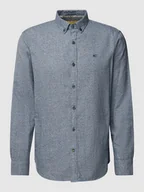 Koszule męskie - Koszula casualowa o kroju regular fit z kołnierzykiem typu button down - miniaturka - grafika 1