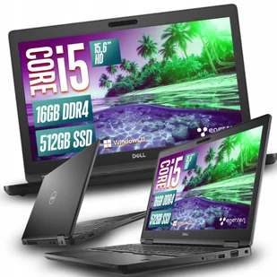 powystawowy Dell Latitude 5590 i5 8 gen. 32GB 512GB NVMe 15,6'' Full HD - zestaw - Elektronika OUTLET - miniaturka - grafika 1