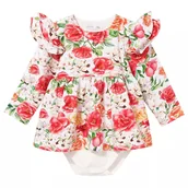 Body dla niemowląt - Body z sukienką Kamelia 86 - miniaturka - grafika 1