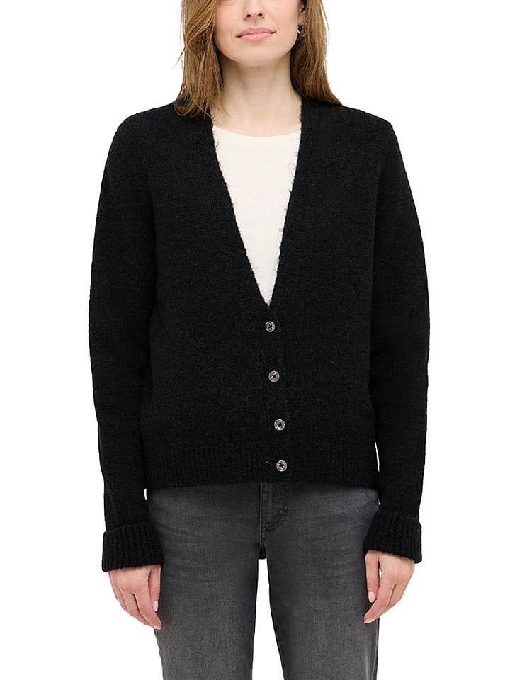 Mustang Kardigan w kolorze czarnym