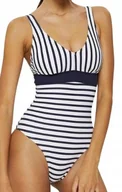 Stroje kąpielowe - ESPRIT STRÓJ W PASKI JEDNOCZĘŚCIOWY DAMSKI 44 SPK - miniaturka - grafika 1