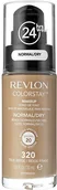 Podkłady do twarzy - Revlon Colorstay Cera Normalna/Sucha 320 True Beige 30ml - miniaturka - grafika 1