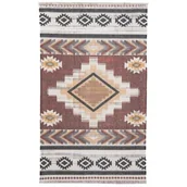 Dywaniki łazienkowe - Dywan drukowany ALFO natura 50 x 80 cm wielokolorowy - miniaturka - grafika 1