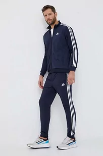 adidas dres męski kolor granatowy - Dresy męskie - miniaturka - grafika 1