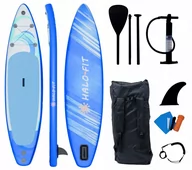 Deski SUP i akcesoria - Deska SUP pompowana 335cm do plywania Halo-Fit SUP11 Blue + akcesoria - miniaturka - grafika 1