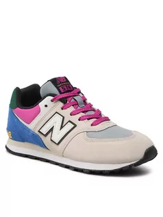 Buty dla dziewczynek - New Balance Sneakersy GC574CP1 Beżowy - grafika 1