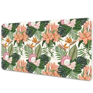 Podkładki na biurko - Duża podkładka na biurko Kwiaty mural 90x45 cm - miniaturka - grafika 1