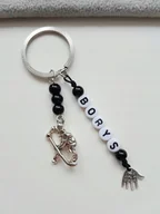 Breloki - Brelok Breloczek Dokluczy Hokej Hokeista Imię - miniaturka - grafika 1