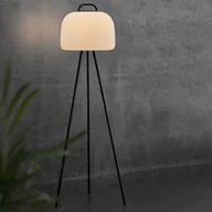 Lampy ogrodowe - Lampa stojąca LED Kettle trójnóg metal klosz 36cm - miniaturka - grafika 1