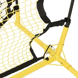Rebounder piłkarski, czarno-żółty, 183x85x120 cm, poliester Lumarko! - Piłka nożna - miniaturka - grafika 6