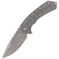 Noże - Nóż składany Bestech Buwaya Grey Titanium, Dark Bead Blast Stonewashed M390 by Kombou (BT2203B) - miniaturka - grafika 1