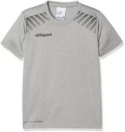 Koszulki męskie - Uhlsport męski T-shirt Goal Training T-shirt szary Dark Grey Melange/Schwarz M 100214105 - miniaturka - grafika 1