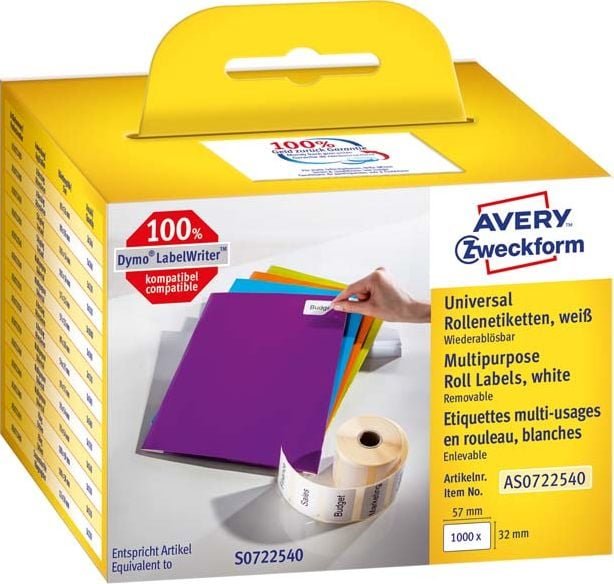 Avery Zweckform Etykieta na roli 57X32 1000szt.