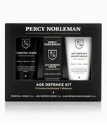 Zestawy kosmetyków męskich - Percy Nobleman Age Defence Kit - Zestaw do pielęgnacji twarzy dla mężczyzn - miniaturka - grafika 1