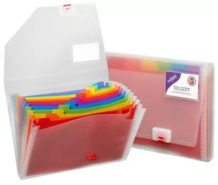 Snopake  Teczka A4 Rainbow, 13 przekładek - Teczki i skoroszyty - miniaturka - grafika 2