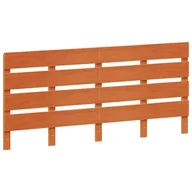 Inne meble do sypialni - vidaXL Wezgłowie do łóżka, woskowy brąz, 180 cm, lite drewno sosnowe - miniaturka - grafika 1