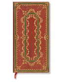 Szkolne artykuły papiernicze - PAPERBLANKS Notatnik w linie Ironberry Slim - miniaturka - grafika 1