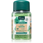 Kosmetyki do kąpieli - Kneipp Mineral Bath Salt Cold Season Eucalyptus sól do kąpieli 500 g unisex - miniaturka - grafika 1