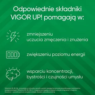 USP ZDROWIE SP. Z O.O USP ZDROWIE SP Z O.O Vigor UP Codzienna dawka witamin i energii 2 x 30 tabletek - Witaminy i minerały - miniaturka - grafika 1