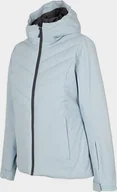 Kurtki narciarskie - 4f Kurtka damska H4Z22-KUDN003 Jasny niebieski r.M - miniaturka - grafika 1
