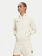 Bluzy damskie - Champion Bluza 118097 Biały Slim Fit - miniaturka - grafika 1