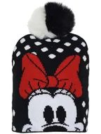Czapki damskie - Disney Minnie Mouse Czapka "Myszka Minnie" w kolorze czarno-czerwonym - miniaturka - grafika 1