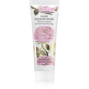 Korres adamaszkowa róża Anti Fatigue i Nourishing Mask, 18 ML 0100486 - Maseczki do twarzy - miniaturka - grafika 1