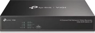 Rejestrator VIGI NVR1004H-4P 4 kanały - Rejestratory do monitoringu - miniaturka - grafika 1