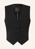Kamizelki damskie - Guess Kamizelka Typu Blezer Theoline schwarz - GUESS - miniaturka - grafika 1