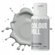 Dodatki do ciast w proszku - Barwnik olejowy do mas tłustych kremu czekolady szary colour mill 20ml - miniaturka - grafika 1