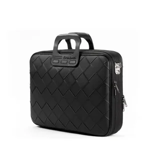 Bombata business Intrecciato allblack torba do laptopa 15-16" czarna - Torby na laptopy - miniaturka - grafika 1