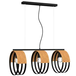 Potrójna lampa wisząca, nad stół w jadalni LX 4083 z serii MALM - Lampy sufitowe - miniaturka - grafika 1