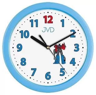 Zegar ścienny Jvd H12.6 Dziecięcy Transformers - Wyposażenie pokoiku dziecięcego - miniaturka - grafika 1