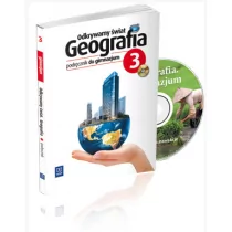 WSiP Odkrywamy świat 3 Podręcznik. Klasa 3 Gimnazjum Geografia + CD - Marek Więckowski - Podręczniki dla gimnazjum - miniaturka - grafika 1