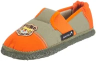 Buty dla dziewczynek - Nanga Kapcie dziecięce Simba, pomarańczowa - Pomarańczowy pomarańczowy khaki 95-29 EU - miniaturka - grafika 1