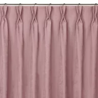 Zasłony - Zasłona MILANA kolor różowy styl klasyczny flex 9,5 cm z podwójną zakładką szenila 140x245 homede - CURT/HOM/MILANA/CHENILLE/FLE - miniaturka - grafika 1