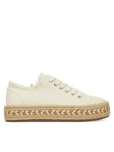 DeeZee Espadryle ZYKS305 Beżowy - Espadryle damskie - miniaturka - grafika 1