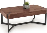 Ławy i stoliki kawowe - Halmar Ława LAVIDA 110x60 orzech/czarny HALMAR - miniaturka - grafika 1