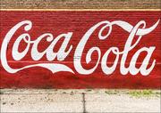 Plakaty - An old, painted Coca-Cola sign on the side of a building in the town of Grand Saline in Van Zandt County, Texas, Carol Highsmith - plakat 80x60 cm - miniaturka - grafika 1