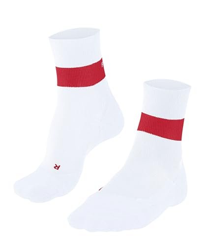 FALKE Kobiety Skarpety do biegania RU Compression Stabilizing W So materiał funkcjonalny lyocell kompresyjne 1 Para, Biały White 2003, 41-42